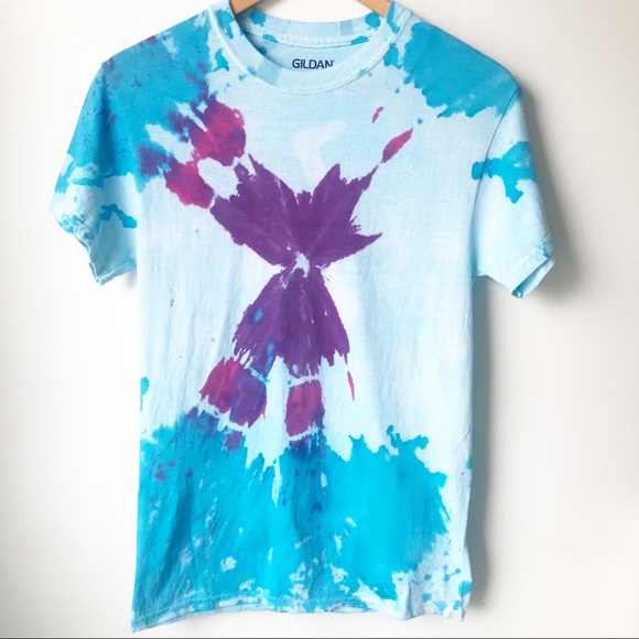 Tie Dye T-Shirt 100% Cotton Small - Picture 1 of 6